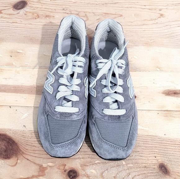 New Balance 998 Suede Gray Sneakers Womens Absorb USA MADE Athletic Shoes Size 6 - Picture 4 of 13